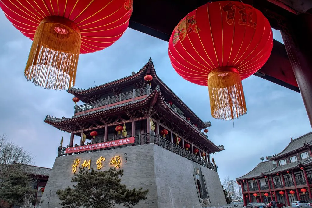Città antica di Qingzhou — immagine di riferimento