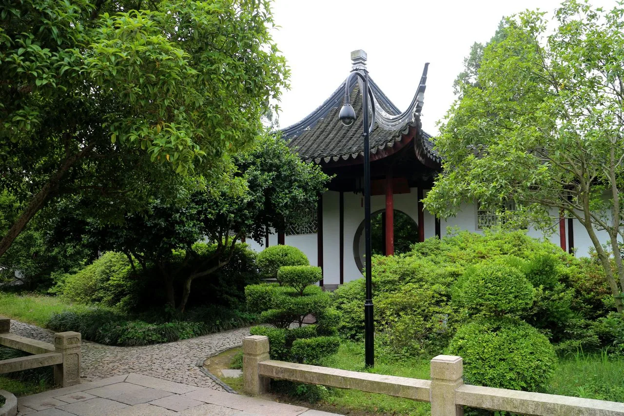 Jardin Qiyuan, Dongshan, Taihu, Wuzhong — image de référence