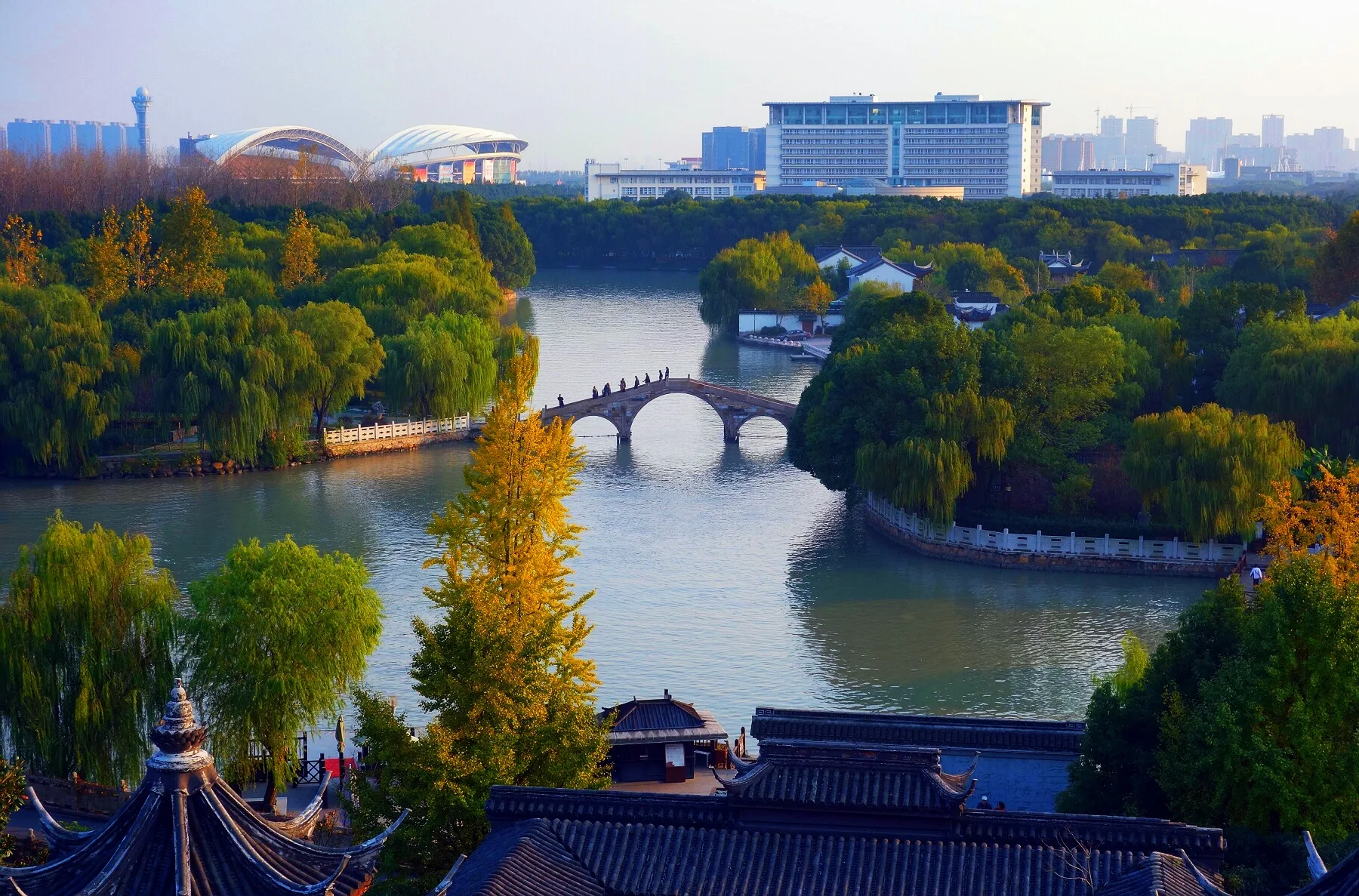 Lago Sur, Jiaxing — imagen de referencia