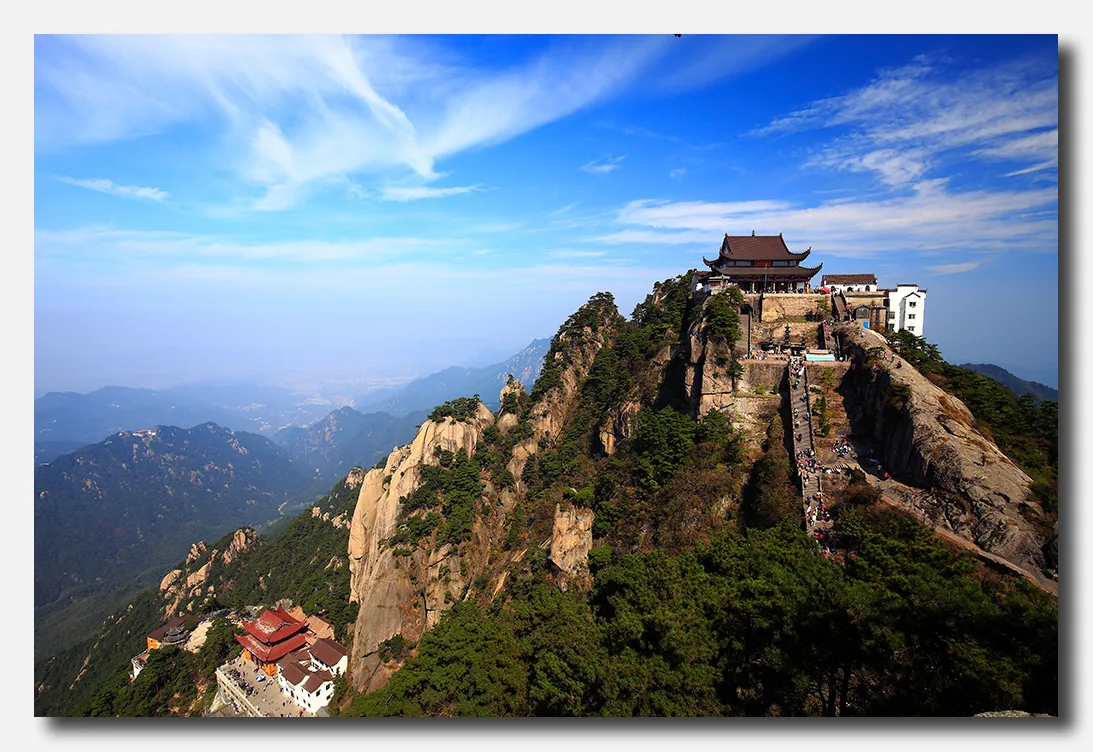 九华山风景区参考图片