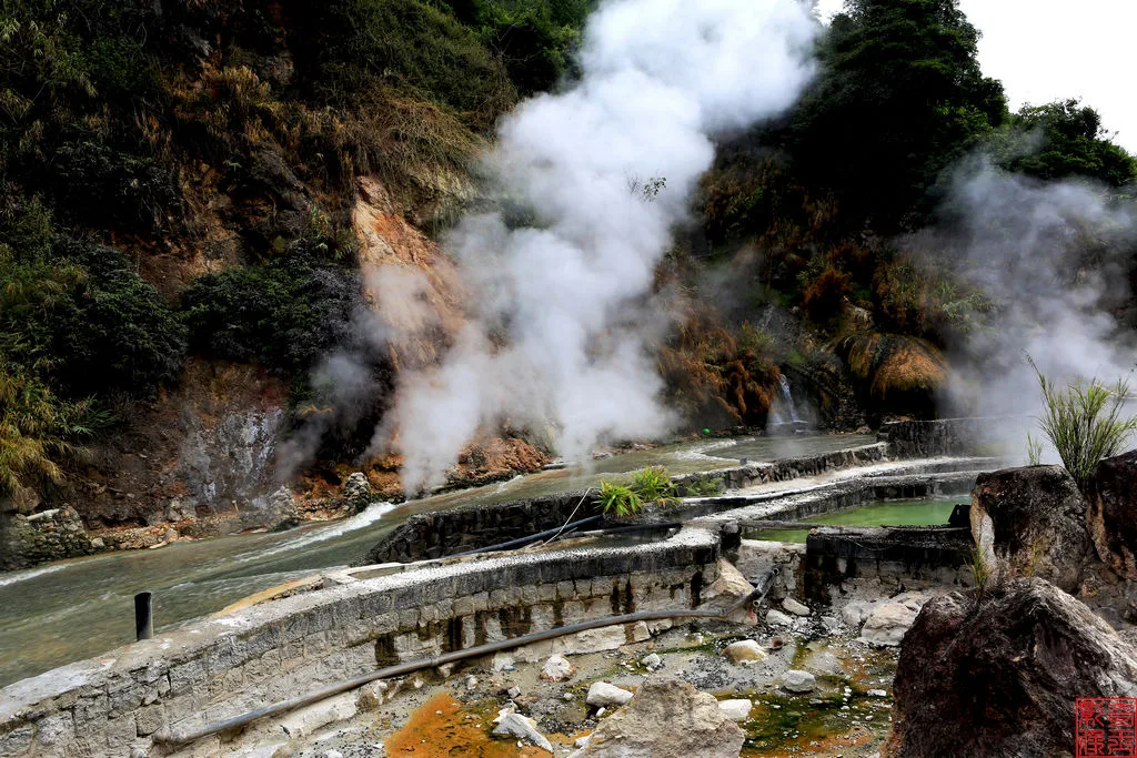 Area turistica dei vulcani e Rehai di Tengchong (area Rehai) — immagine di riferimento