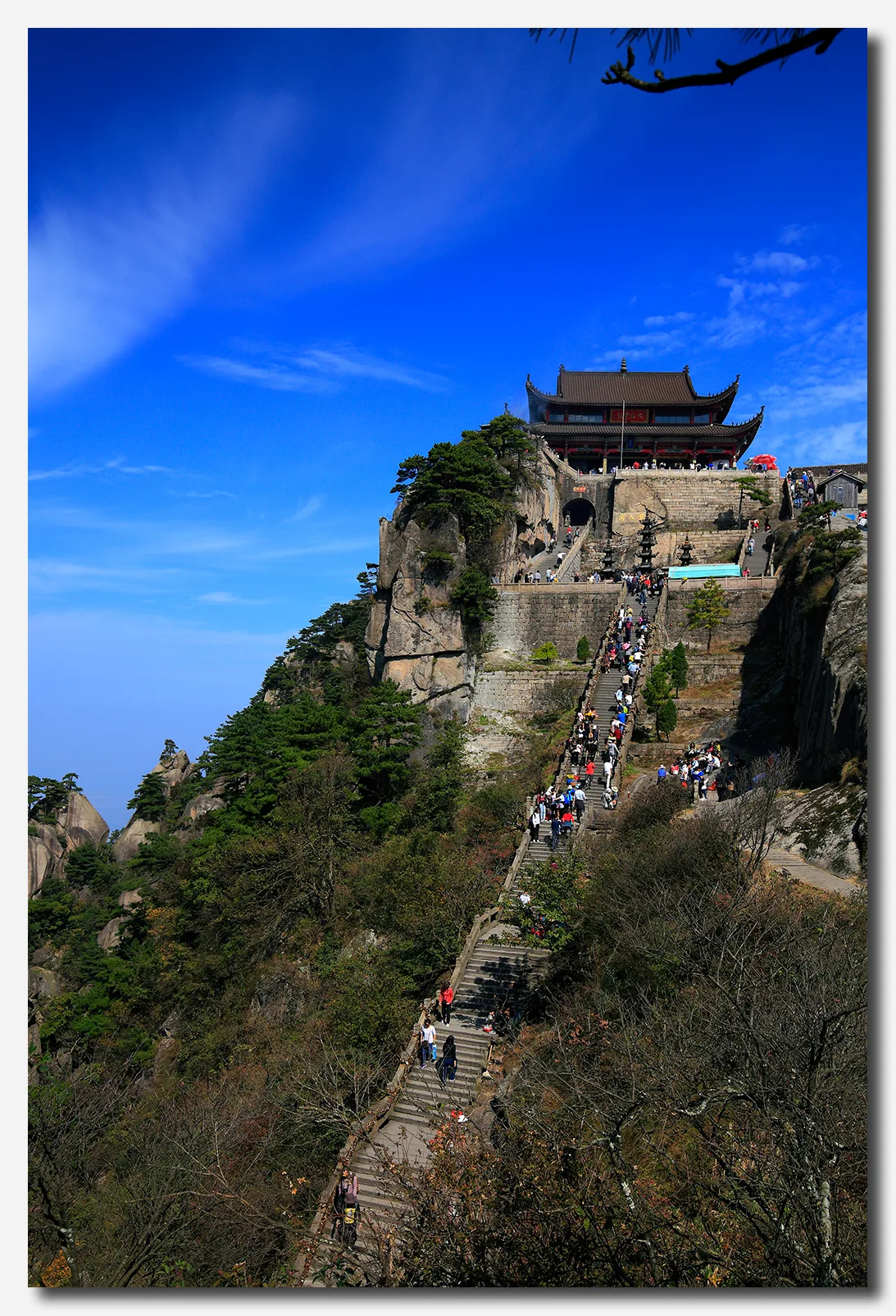 九华山风景区参考图片