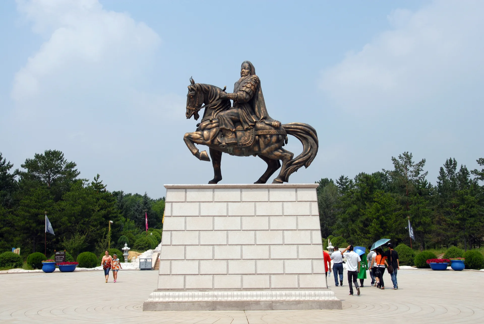 Mausoleo di Gengis Khan — immagine di riferimento
