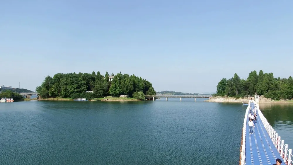 Área paisajística del lago Wanfo — imagen de referencia