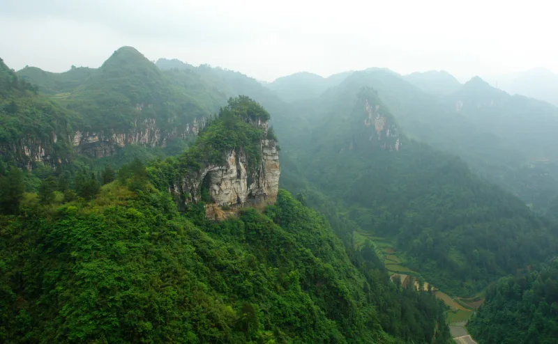 Area del ponte Aizhai — immagine di riferimento
