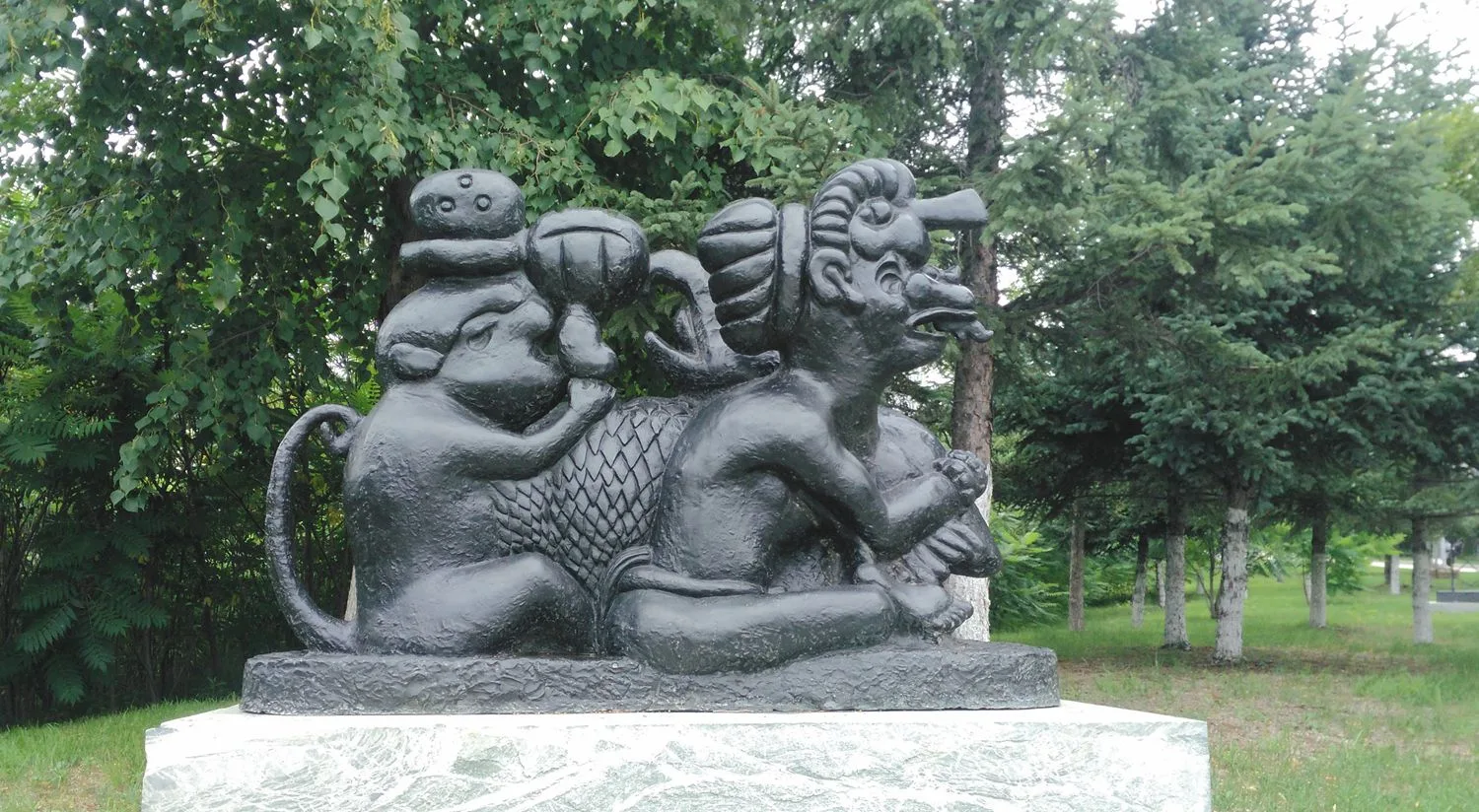 창춘 세계조각공원 — 참고 이미지