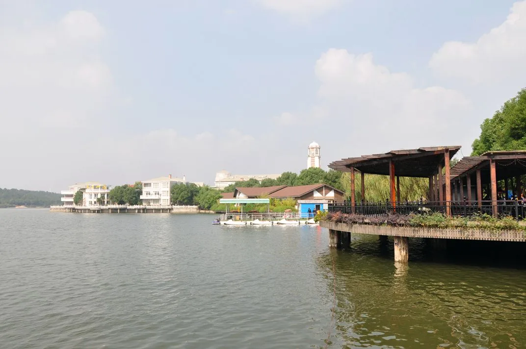 Tasik Tianmu — imej rujukan
