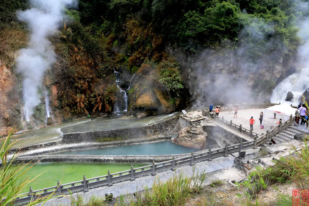 Area turistica dei vulcani e Rehai di Tengchong (area Rehai) — immagine di riferimento