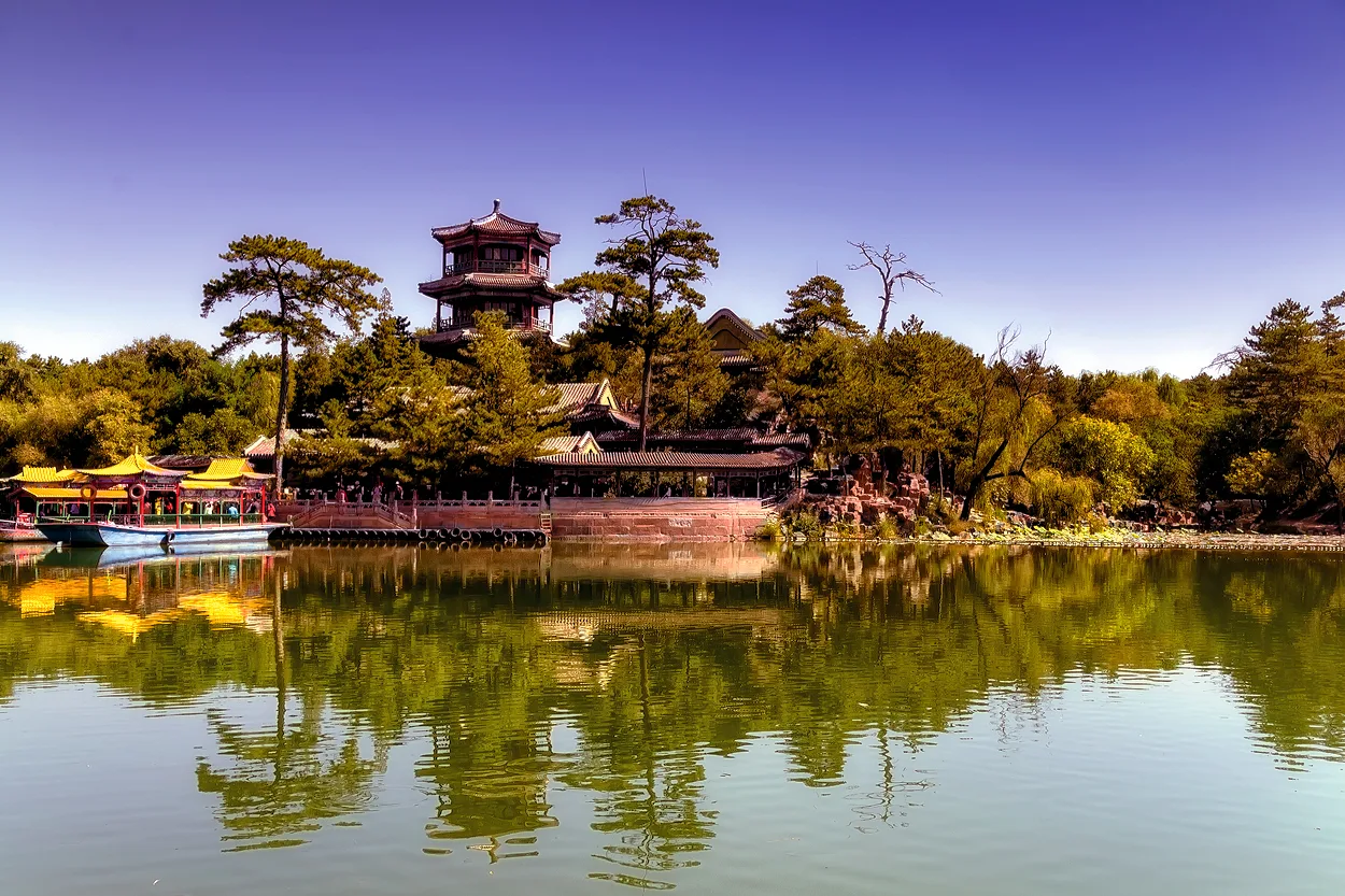 承德避暑山庄参考图片