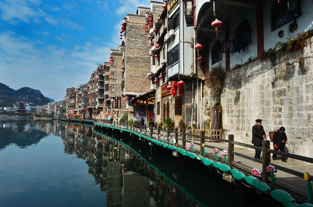 Città antica di Zhenyuan — immagine di riferimento
