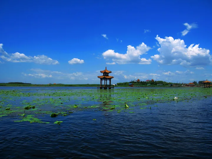 Baiyangdian — image de référence