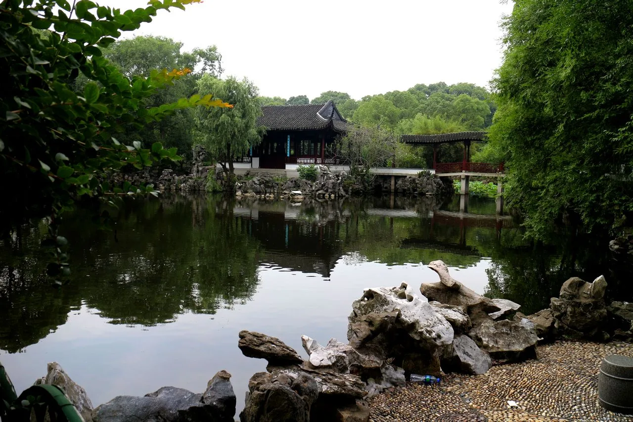 Jardin Qiyuan, Dongshan, Taihu, Wuzhong — image de référence