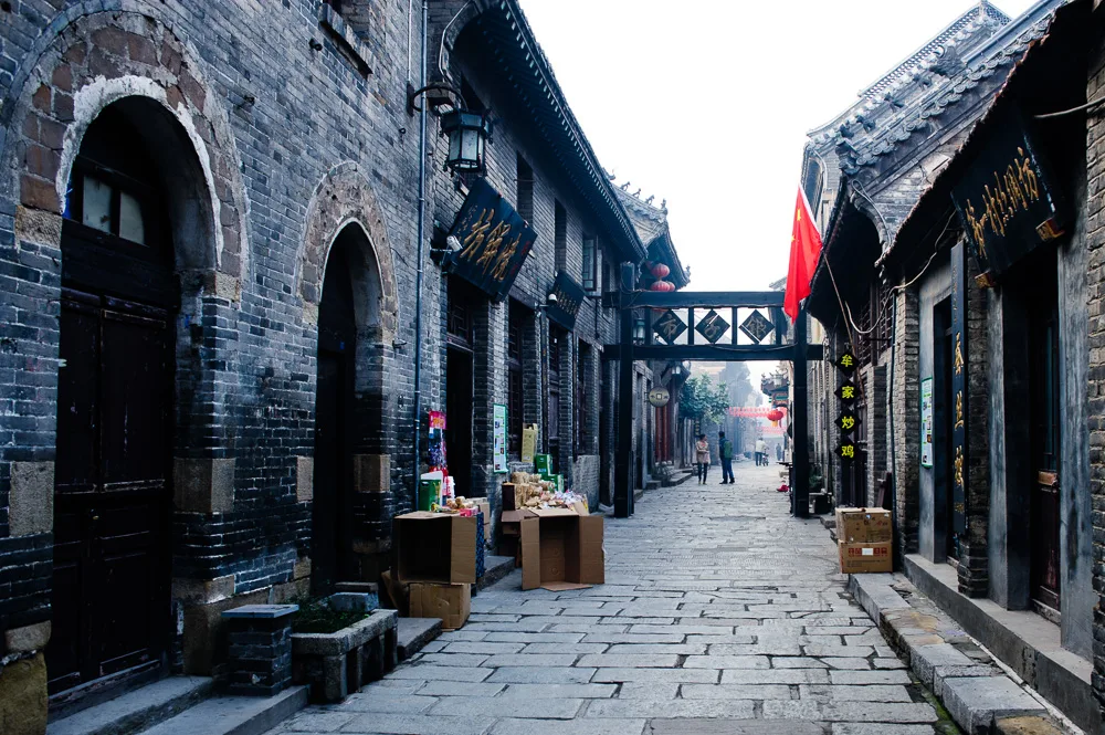 Antica città commerciale di Zhoucun — immagine di riferimento