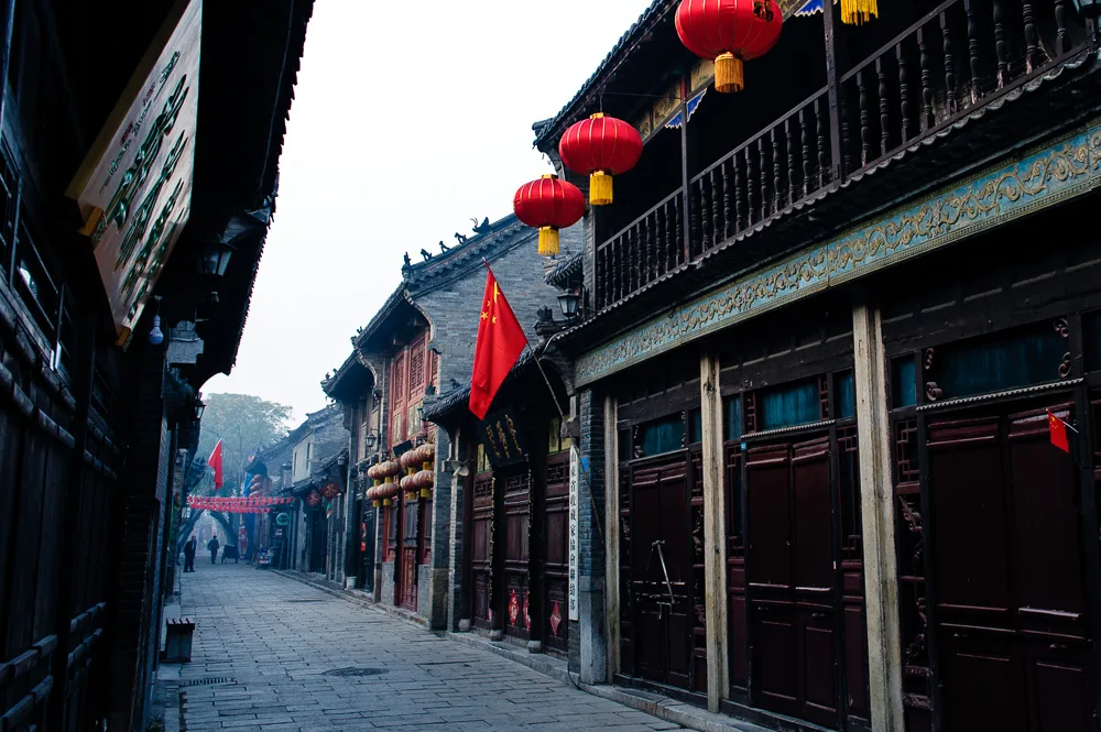 Antica città commerciale di Zhoucun — immagine di riferimento