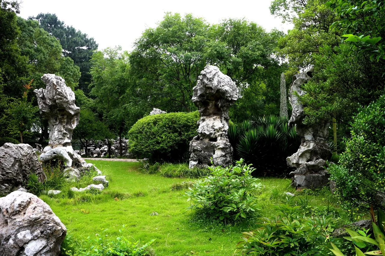 Jardin Qiyuan, Dongshan, Taihu, Wuzhong — image de référence