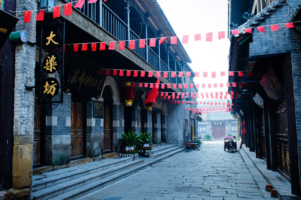Antica città commerciale di Zhoucun — immagine di riferimento