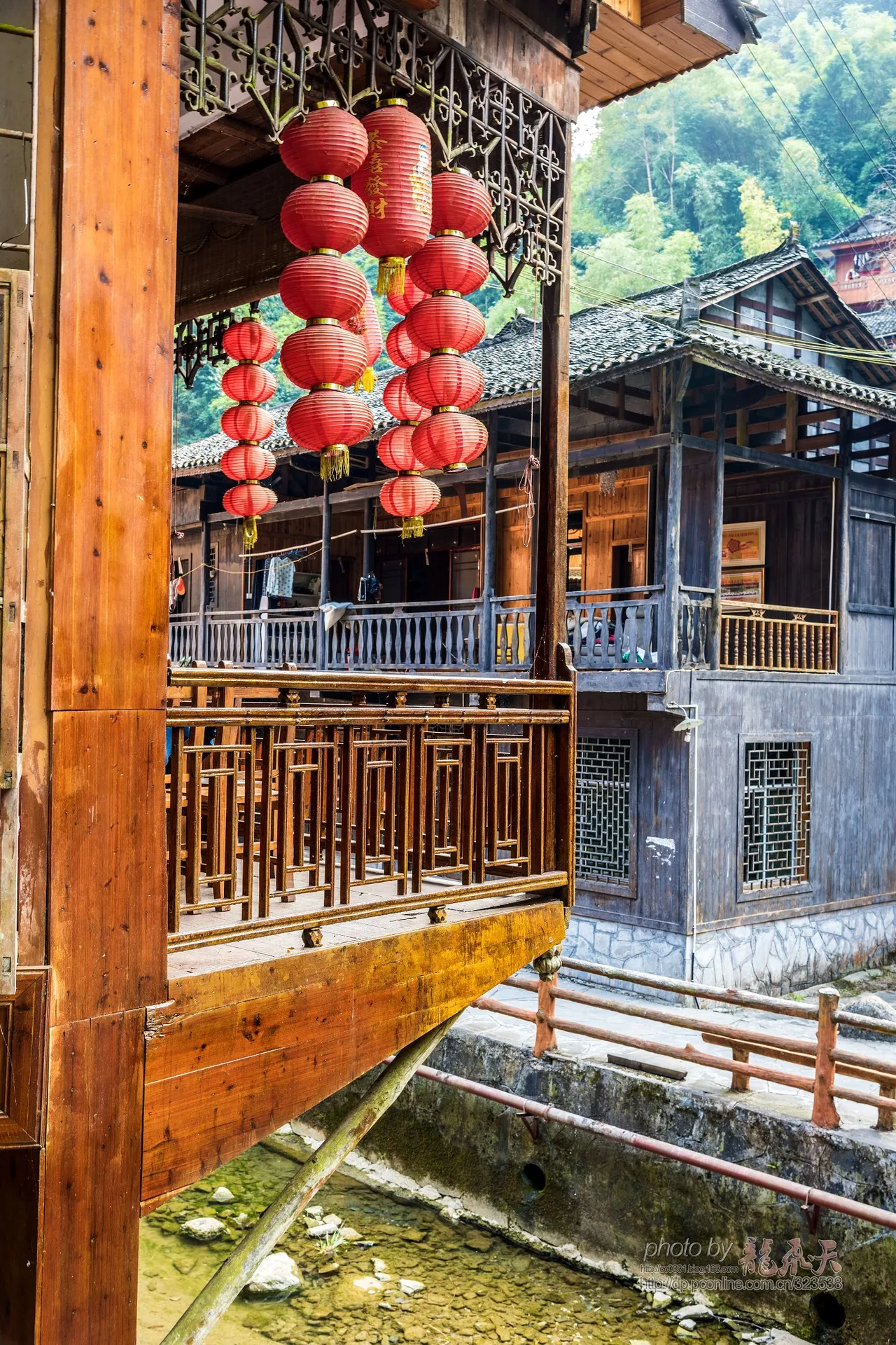 Area del villaggio miao di Dehang — immagine di riferimento