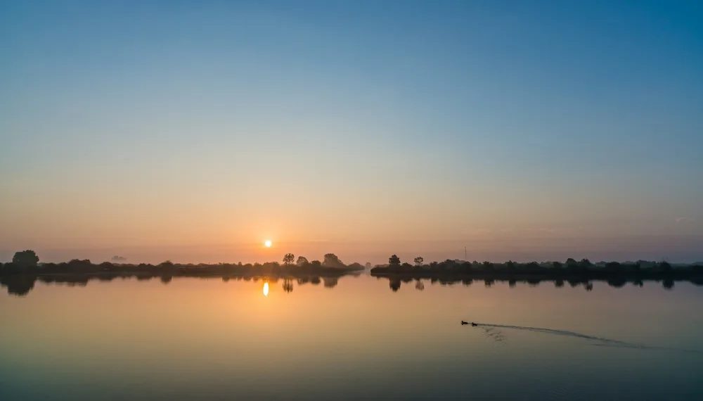 Cửa sông Hoàng Hà — ảnh tham khảo