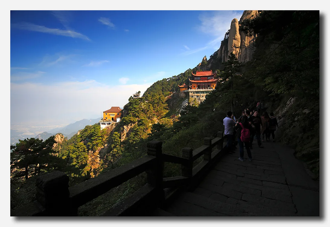 九华山风景区参考图片