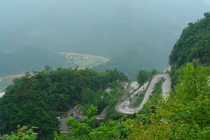 Area del ponte Aizhai — immagine di riferimento
