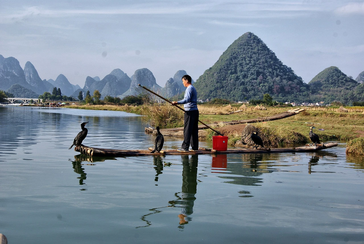 Yulong River rafting · 遇龙河漂流