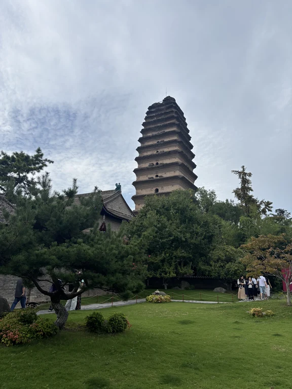 西安博物院与小雁塔