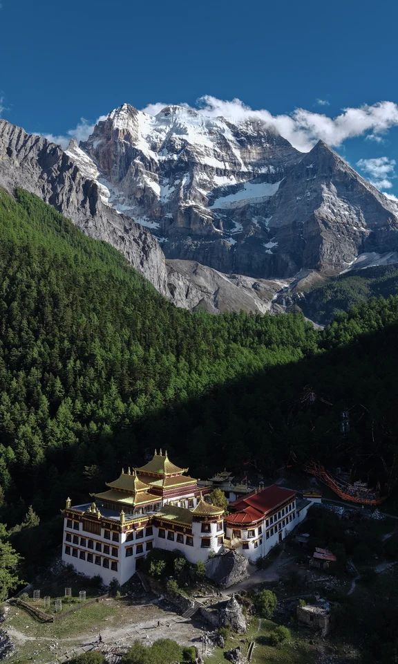 亚丁冲古寺与珍珠海短线
