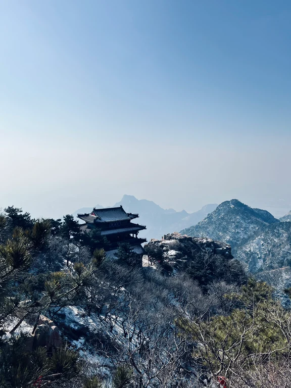 Sommet du mont Tai