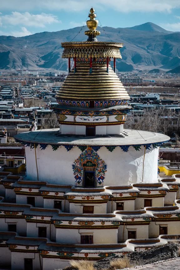 白居寺与十万佛塔