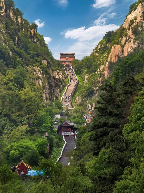 Sommet du mont Tai