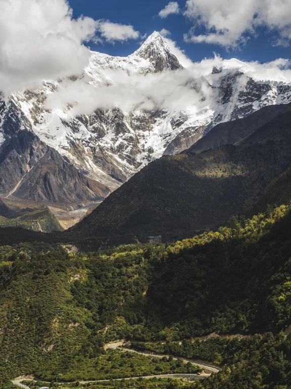 Zona panoramica del Namcha Barwa